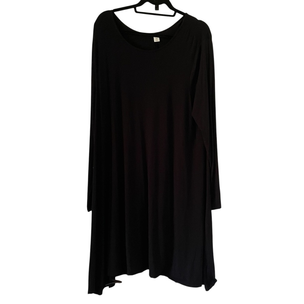 Old Navy Black Long‎ Sleeve Dress Minimalist 
Capsule Wardrobe Versatile